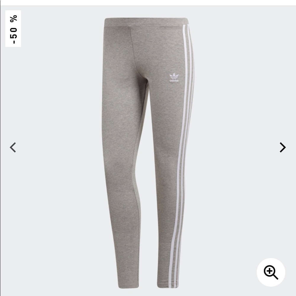 ADIDAS GRAY LEGGINGS